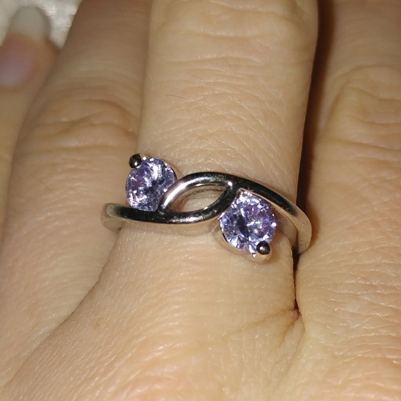 FREE IN BUNDLE!!!  Amethyst Ring - Picture 2 of 3